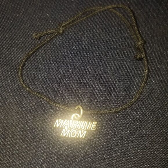 Adjustable marine mom bracelet or anklet - Picture 1 of 2